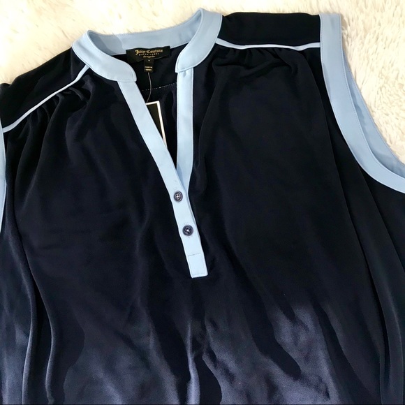 JUICY COUTURE Retro Sleeveless Oversized Top NWT S - Picture 3 of 6